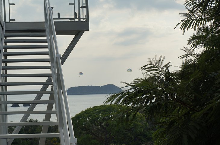 Stairs of El Faro Beach Hotel