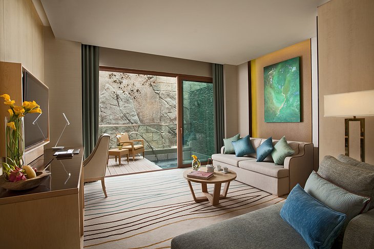 Ocean Suites living room