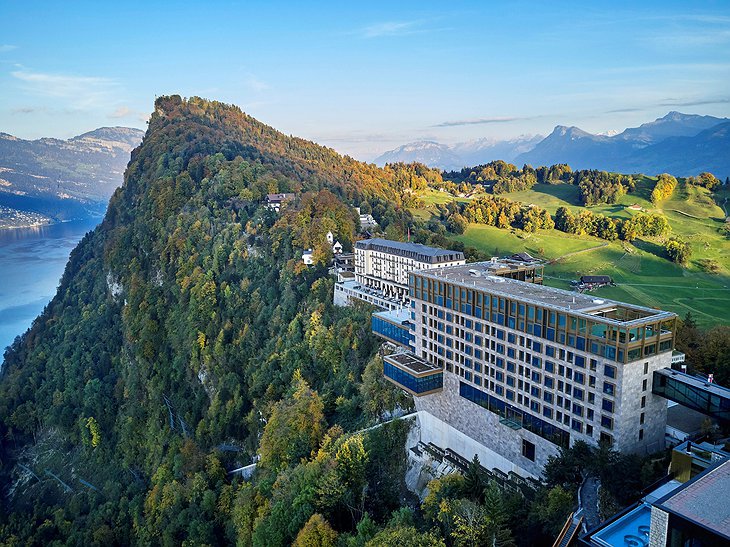 Burgenstock Hotel Atop The Mountain