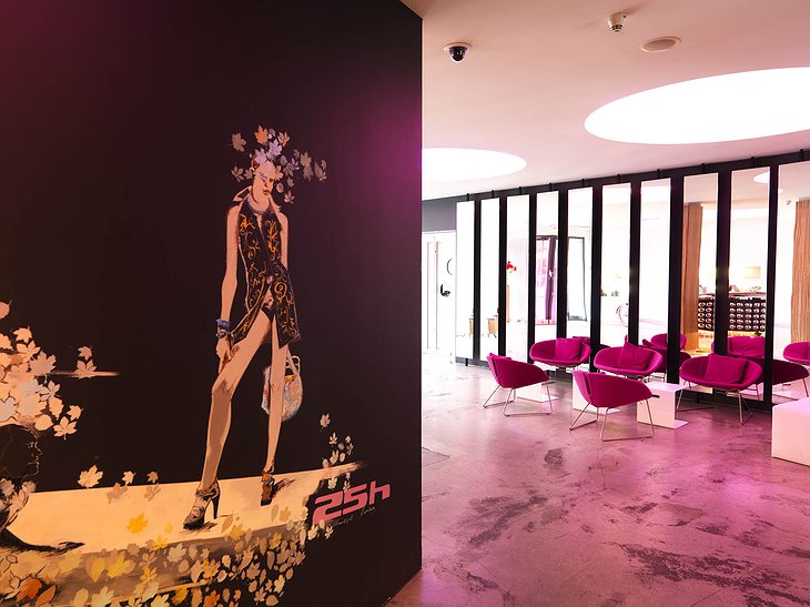 25 Hours Hotel Number One interior design