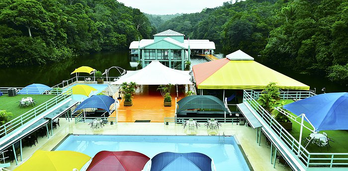 Amazon Jungle Palace - Floating Houses In The Rain Forest