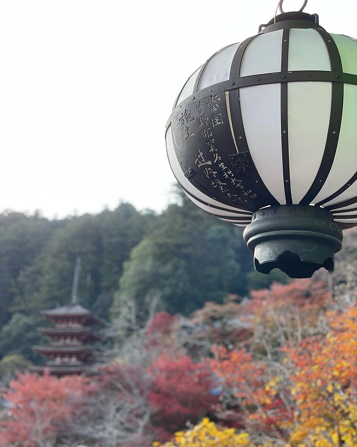 Koyasan Saizen-in Temple Lantern