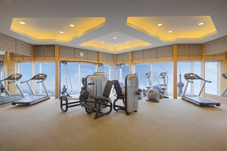 Grand Hyatt Shanghai Club Oasis Gym