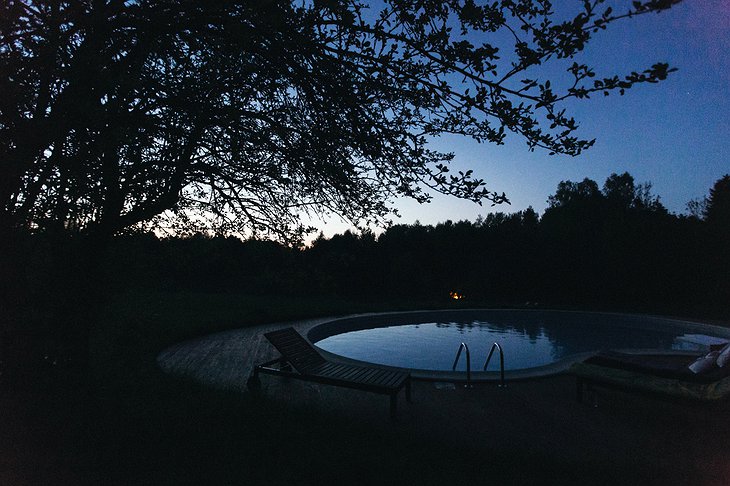 Glendoria Pool at Night