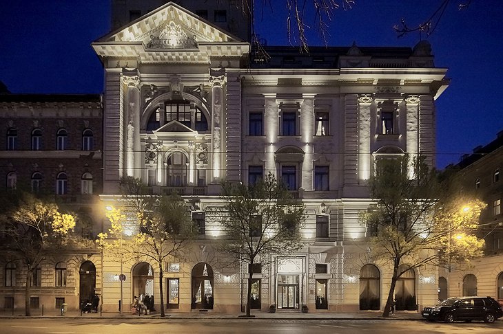 Mystery Hotel Budapest 19th Century Eclectic Building Exterior