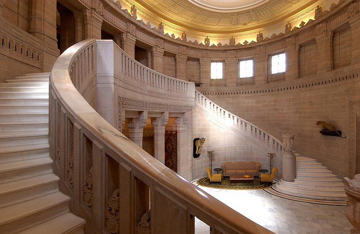 Umaid Bhawan Palace stairs