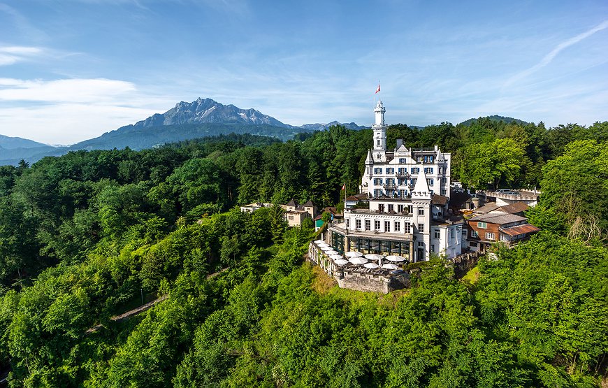 Hotel Château Gütsch: A Fairytale Castle Above Lake Lucerne