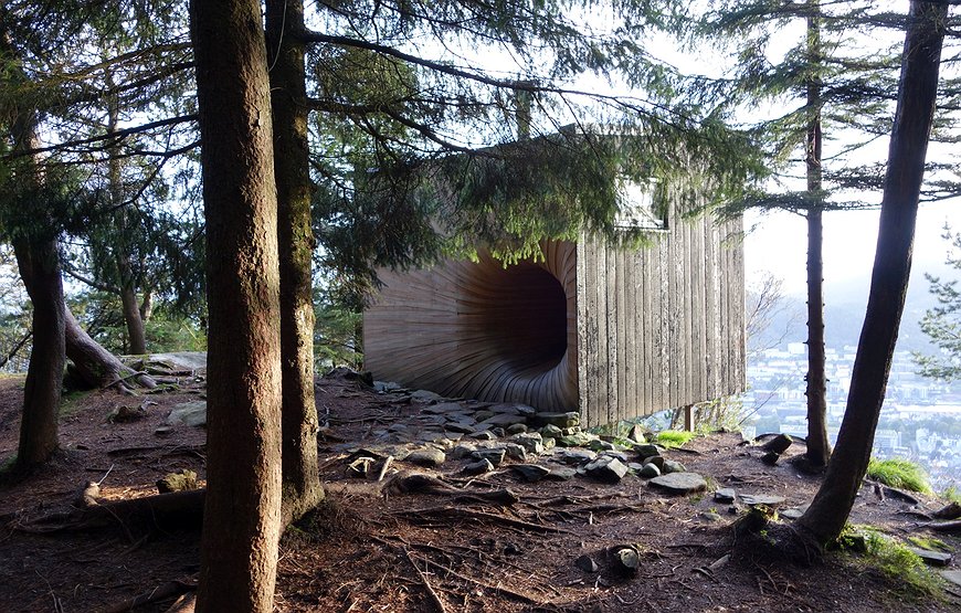 Tubakuba - Sleep in a Cube on a Mountain Above Bergen - For Free