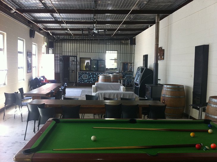 Bar with pool