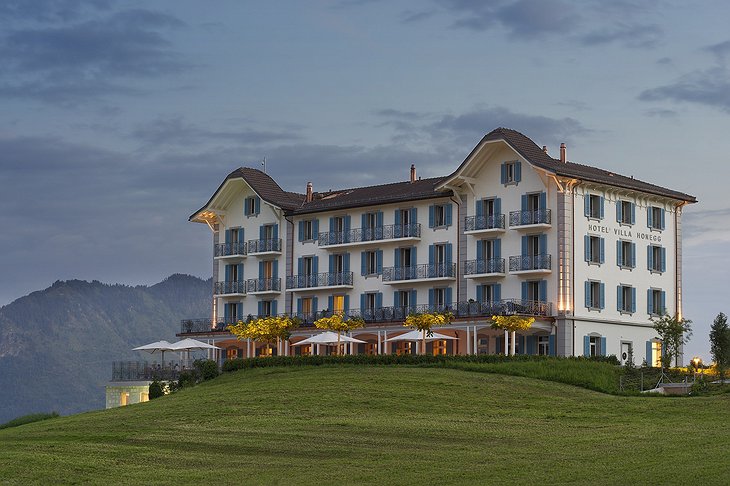 Hotel Villa Honegg building
