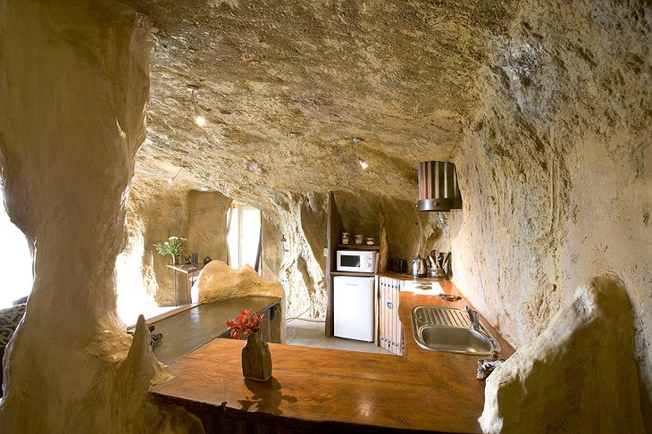 Mira Mira cave kitchen