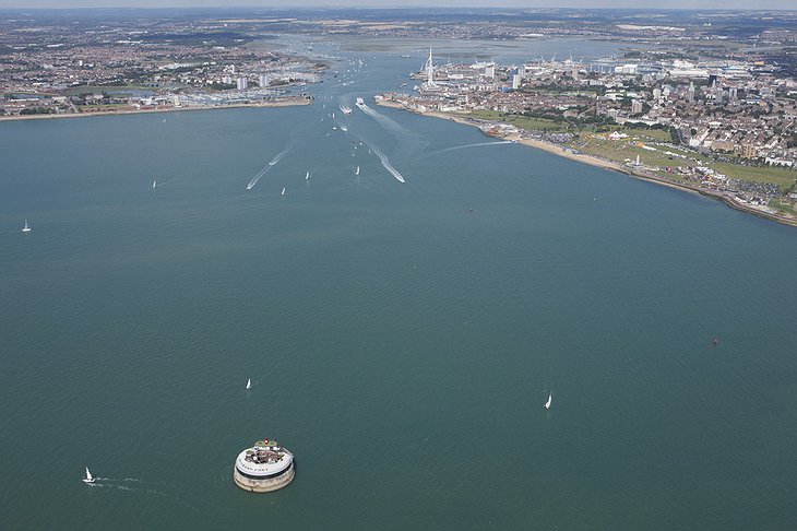 Spitbank Fort in Gosport