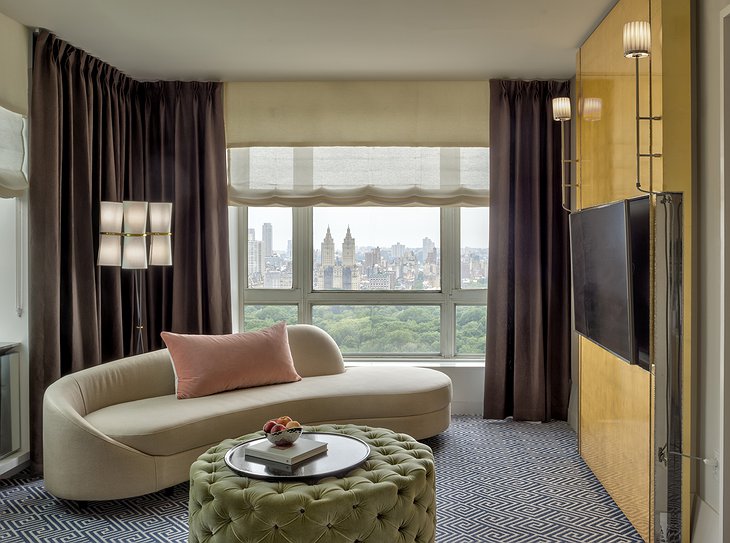 The Carlyle, A Rosewood Hotel - Central Park Suite Relax Room