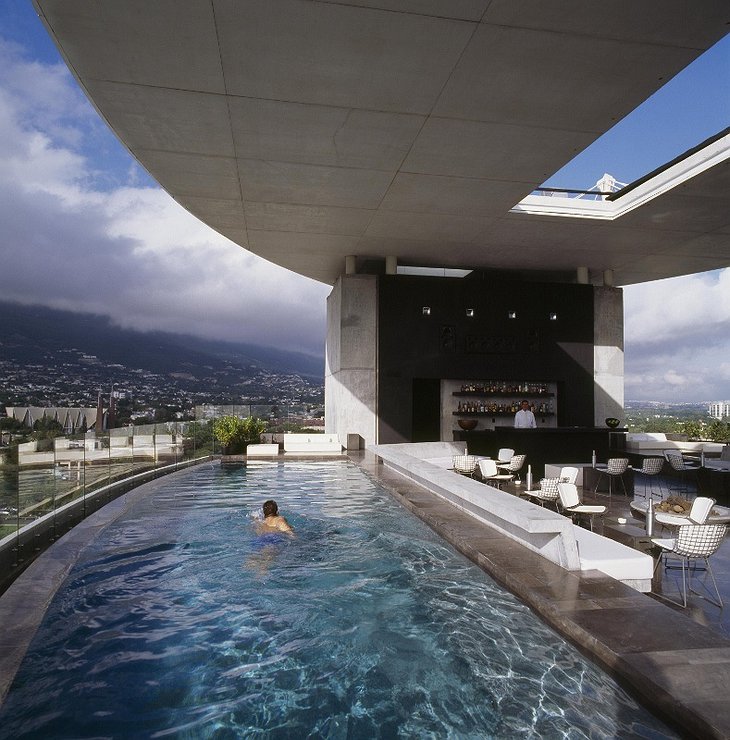 Hotel Habita MTY swimming pool