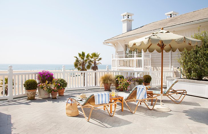 Shutters on the Beach pool chairs