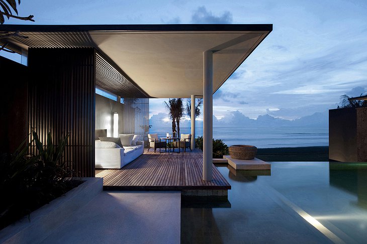 One bedroom beach pool villa