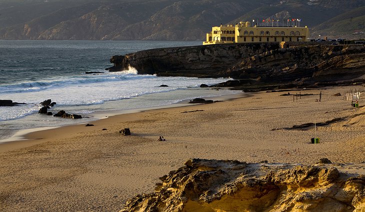 Fortaleza do Guincho from the beach