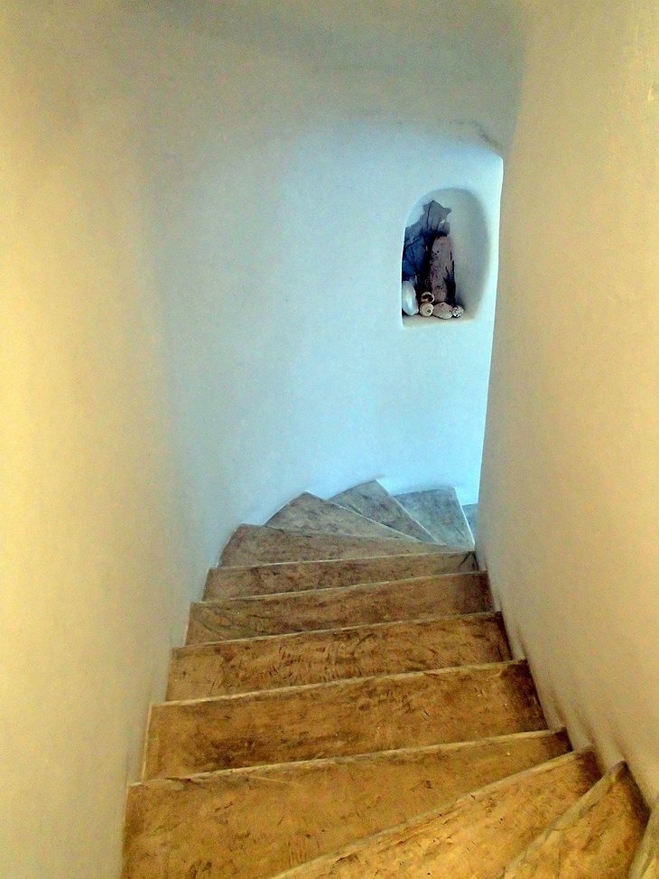 The Shell House stairs