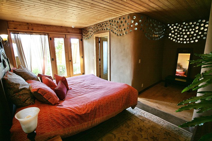 Earthship Master Bedroom