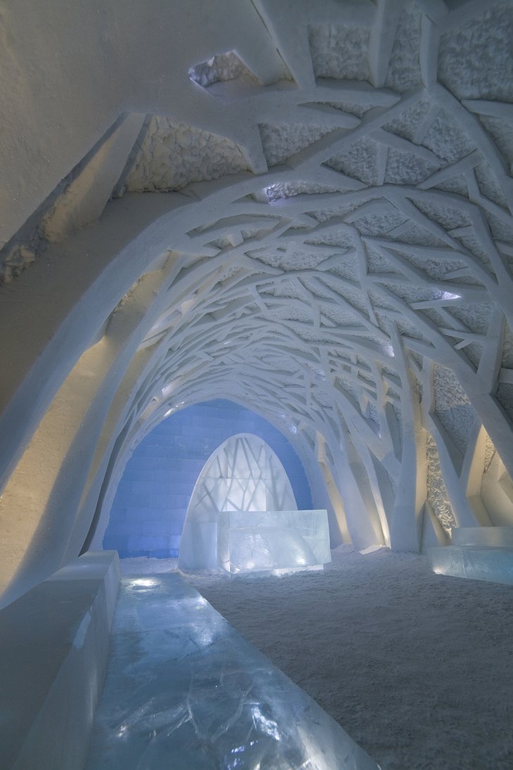 ICEHOTEL Reception - Frosty Forest