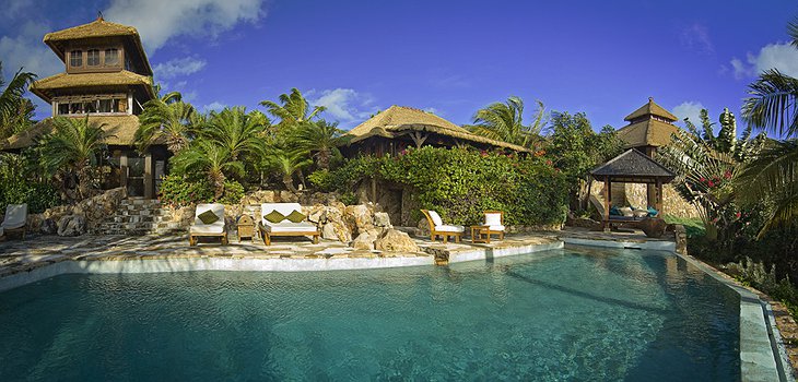 Necker Island swimming pool