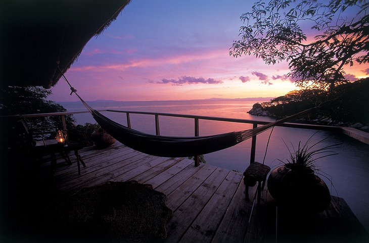 Mumbo Island hammock sunset