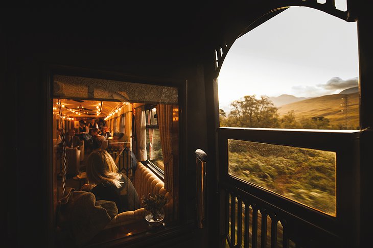 Belmond Royal Scotsman Bar Car