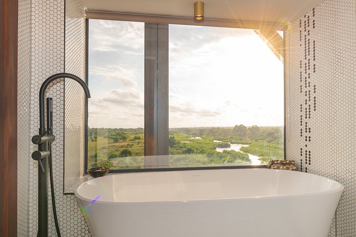 Kruger Shalati Train Hotel Self-Standing Bathtub