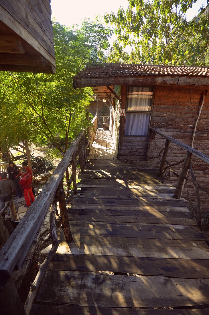 Kadir’s Top Tree Houses wooden bridge