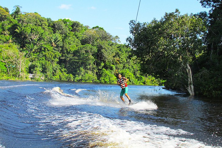 Amazon Jungle Palace wakeboarding