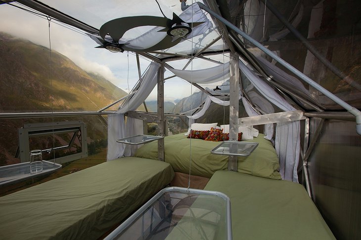 Skylodge Adventure Suites room