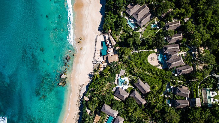 Nihiwatu resort from above