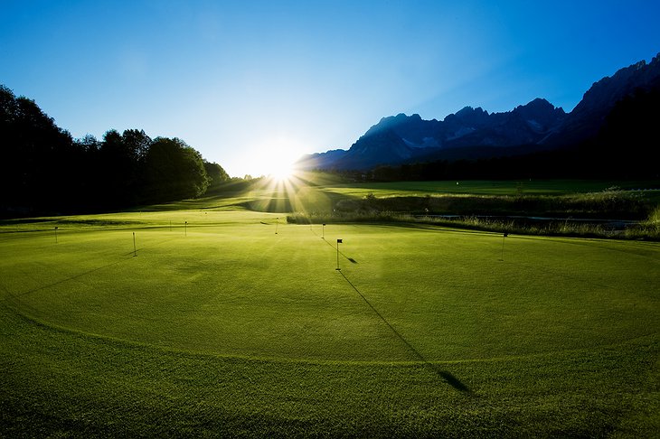 Green Spa Resort Stanglwirt Driving Range Golf