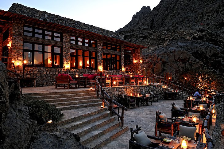 Six Senses Zighy Bay restaurant