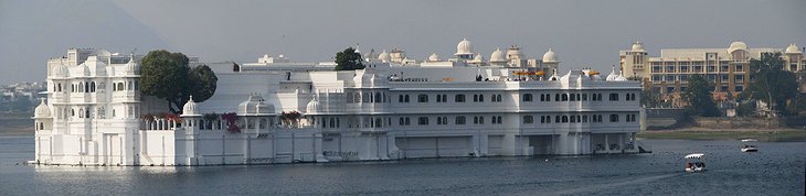 Lake Palace Hotel on lake Pichola