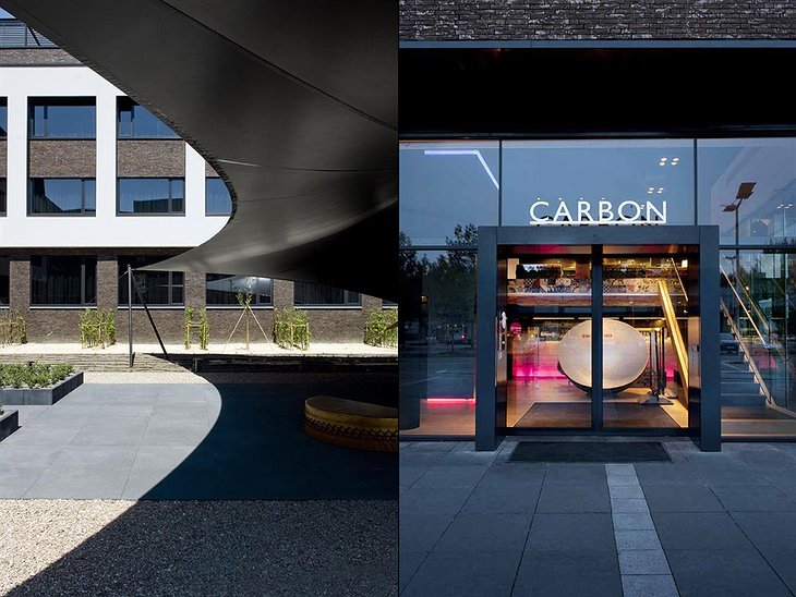 Carbon Hotel entrance