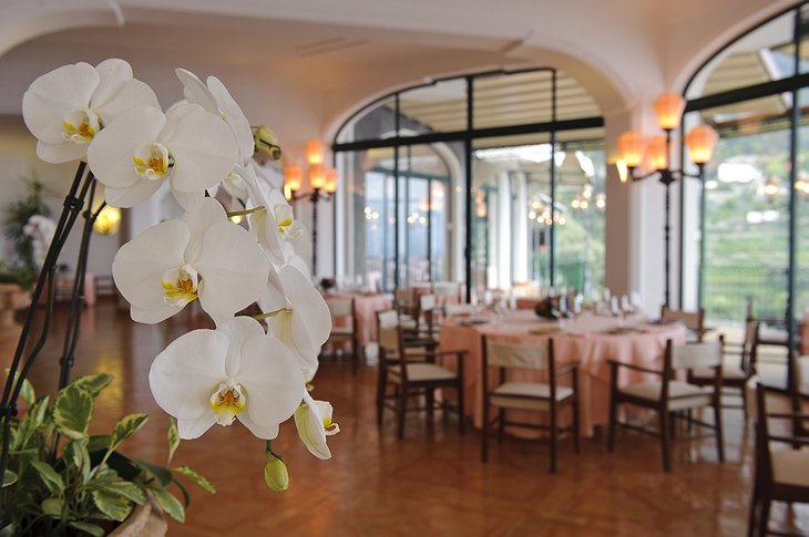 Il San Pietro di Positano dining room