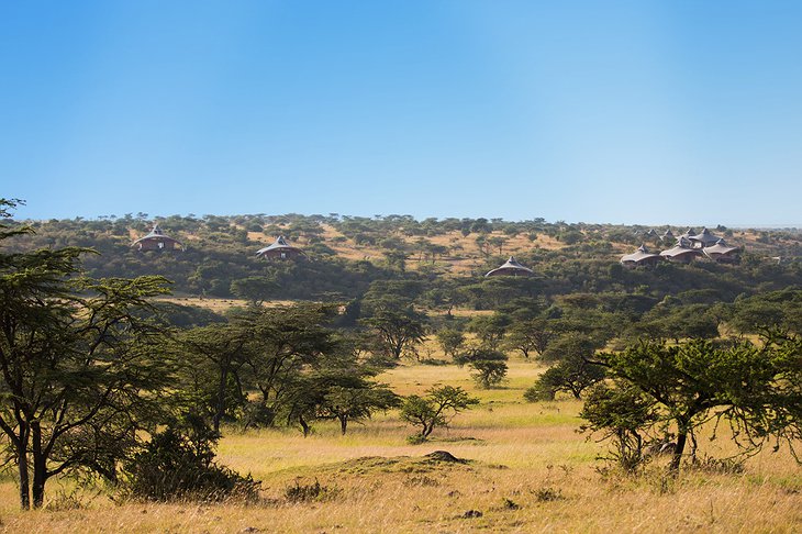 Mahali Mzuri camp in Kenya
