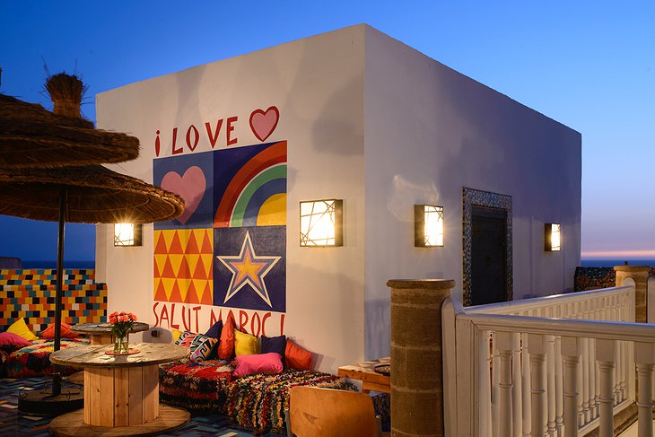 Salut Maroc Hotel Rooftop Terrace And Restaurant