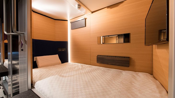 MyCUBE Hotel Capsule Interior