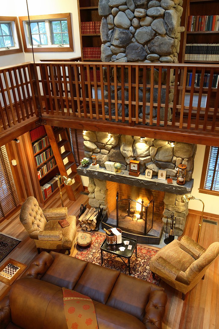 Library interior