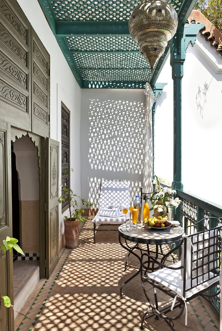 Riad Farnatchi private terrace