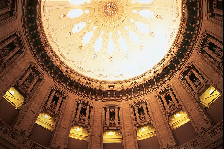 Umaid Bhawan Palace dome ceiling