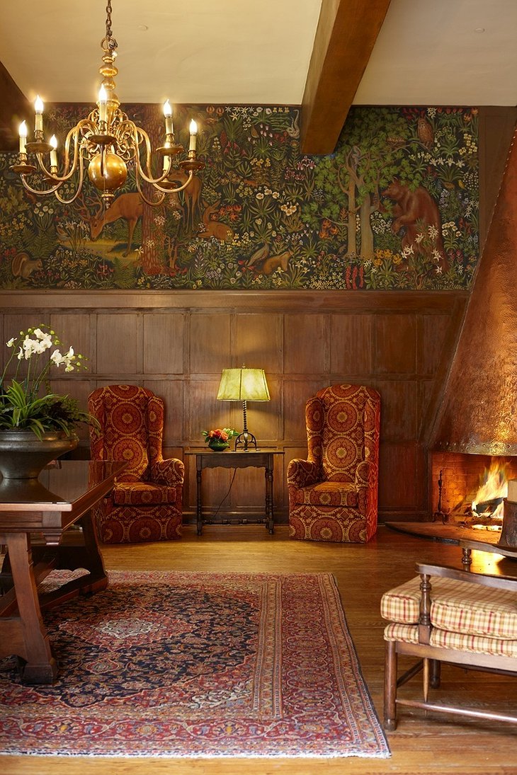 Ahwahnee Hotel Mural Room