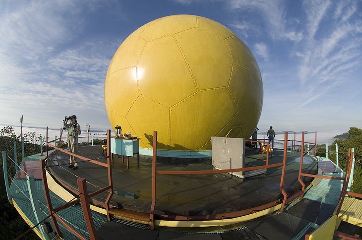 Canopy radar tower rooftop