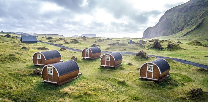 Glamping & Camping - Hobbit Houses On The Westman Islands In Iceland