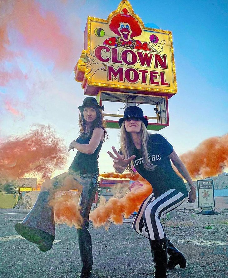 The Clown Motel Sign