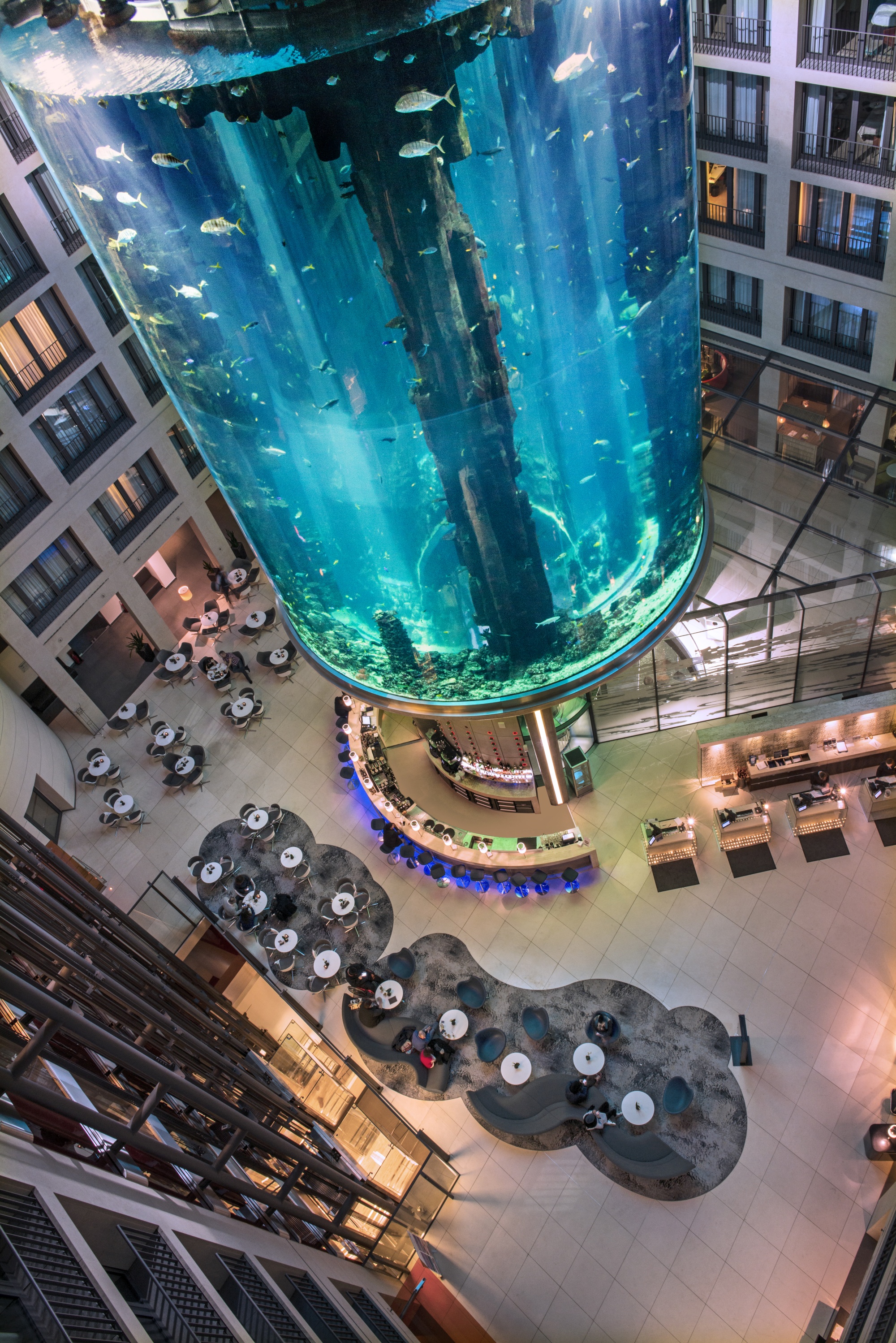 Radisson Blu Berlin - The Home Of The Freestanding, Aquarium