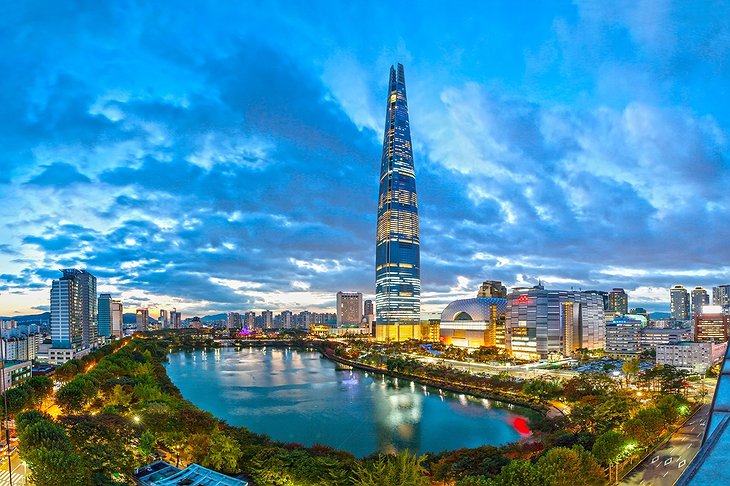 Lotte World Tower In Seoul