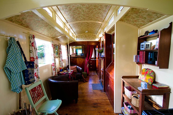 Duke wagon interior